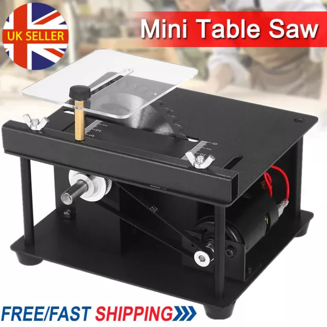 Mini Table Saw Woodworking Cutting Tool Polish Machine Bench Saw Multifunctional