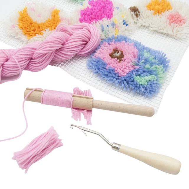 Kits Segmental Embroidery Tool Rug Carpet Latch Hook Yarn Cutter Rug Yarn Tool