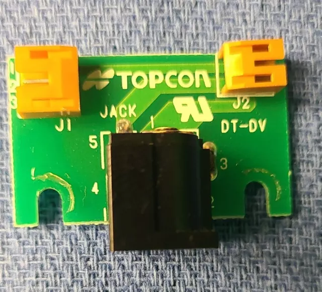 Topcon Lensometer LM-8 Jack PCB Board