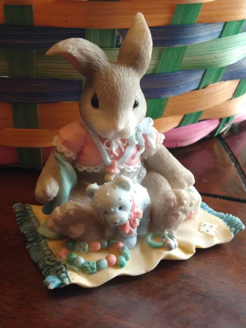 Enesco My Blushing Bunnies "Some Bunny Special" Rabbit Figurine