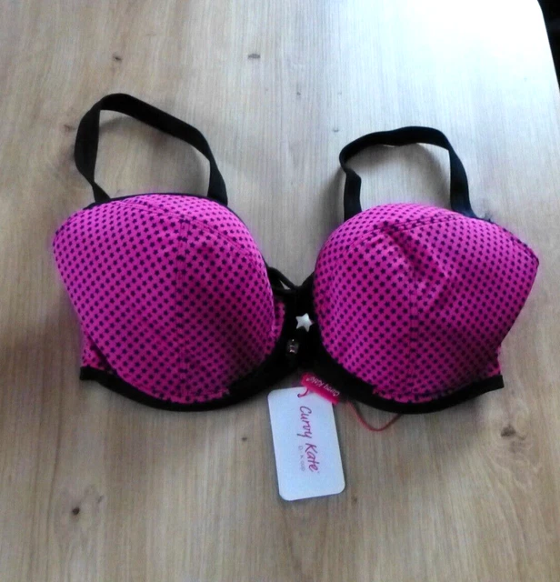 CURVY KATE Bikini Oberteil Gr. 70 FF RosaSchwarz EUR 8,50 PicClick DE