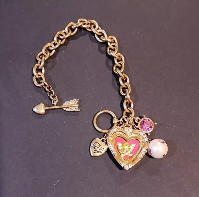 Vintage BETSEY JOHNSON Charm Bracelet