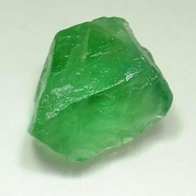 102.80Ct 100% Naturel Brésilien Vert Fluorine Faceting Brute pour Pierre Gemme