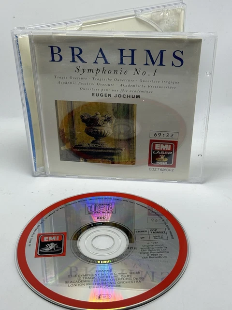 JOHANNES BRAHMS: SYMPHONY No.1 & No.2 -Deluxe Edition