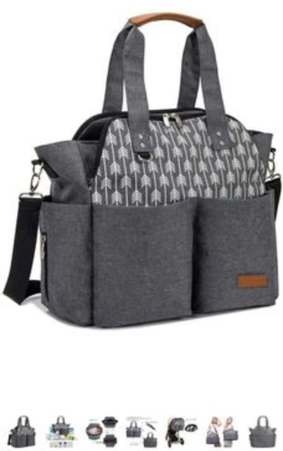 Lekebaby Baby Nappy Changing Bag