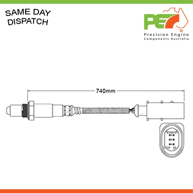 OEM PRE-CAT OXYGEN Sensor For Mercedes Benz C200 CDI W204 Diesel 2.1 ...