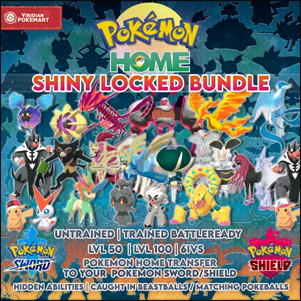 ✨SHINY✨Zarude mythical 6 IV pokemon sword and shield 🚀Instant Delivery🚀