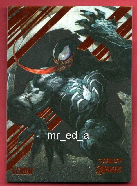 Venom 115/549 Orange Foil Avengers 2022 Fleer Ultra 82 Upper Deck Marvel UD