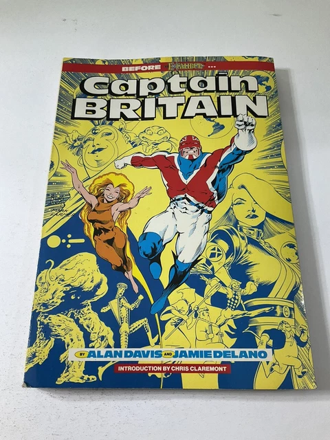 Captain Britain Fn Fine 6.0 TPB SC Softcover Marvel Comics