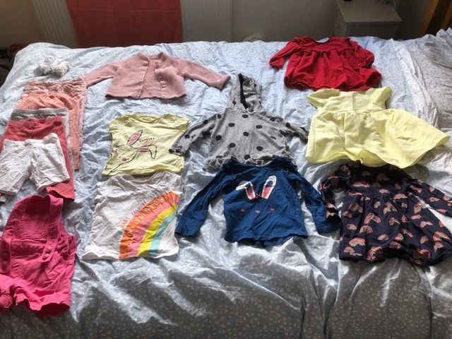 baby girls clothes size 18-24 months bundle