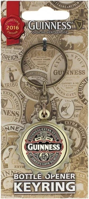Guinness Tappo Forma Apribottiglie/Portachiavi 2016 Edizione da Collezione ( Sg