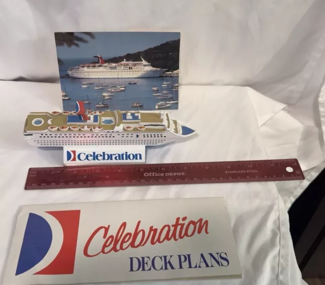 Carnival Cruise Line Carnival Celebration  Official Licensed Ship Model Deck