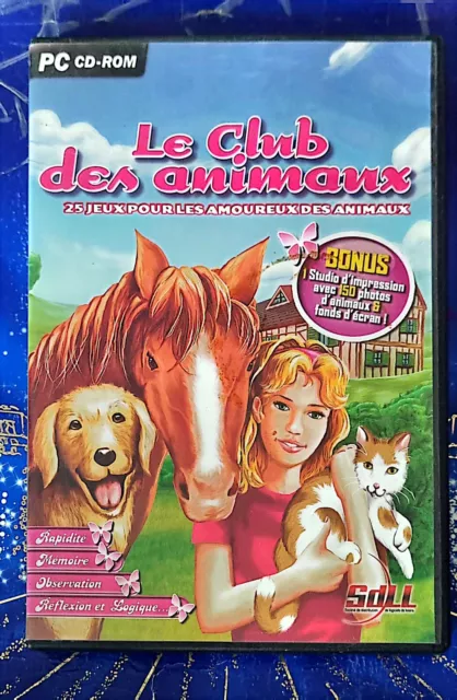 Jeu vidéo PC CD-ROM  Le Club des Animaux 25 jeux pour les amoureux des animaux