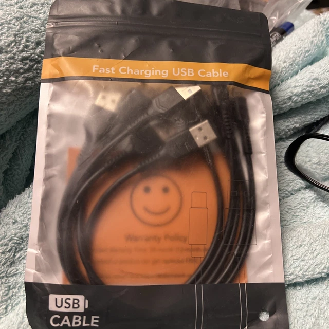 Fast charging usb cable for iphone apple charger  5 Pack