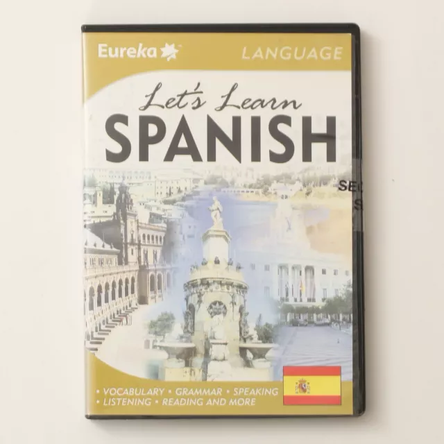 Let’s Learn Spanish (Eureka Software) PC CD-ROM for Win 98, ME, NT, 2000 or XP