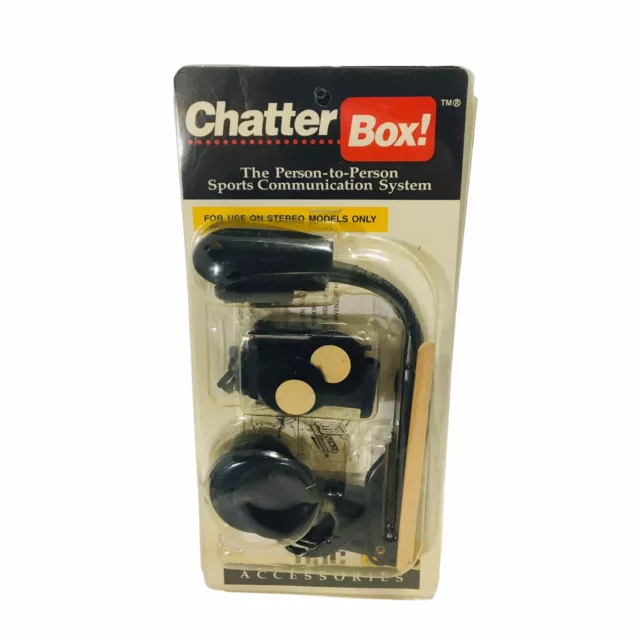 CHATTER BOX FULL FACE HELMET HEADSET SYSTEM Person 2 Person Communication Riding
