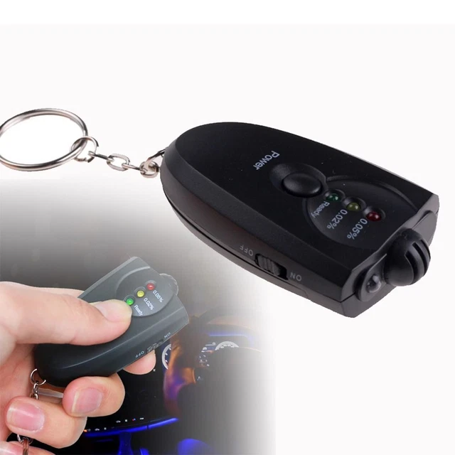 Mini probador de alcohol analizador de alcohol tipo soplador de aire medidor de alcohol
