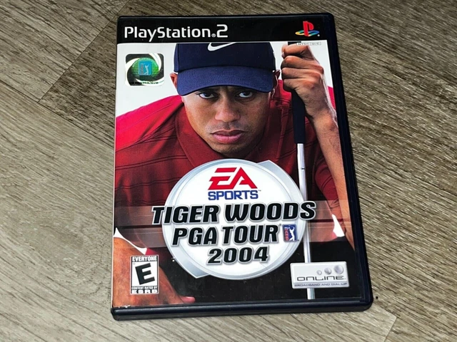 Tiger Woods PGA Tour 2004 PlayStation 2 PS2 Complete Authentic Good Shape Disc