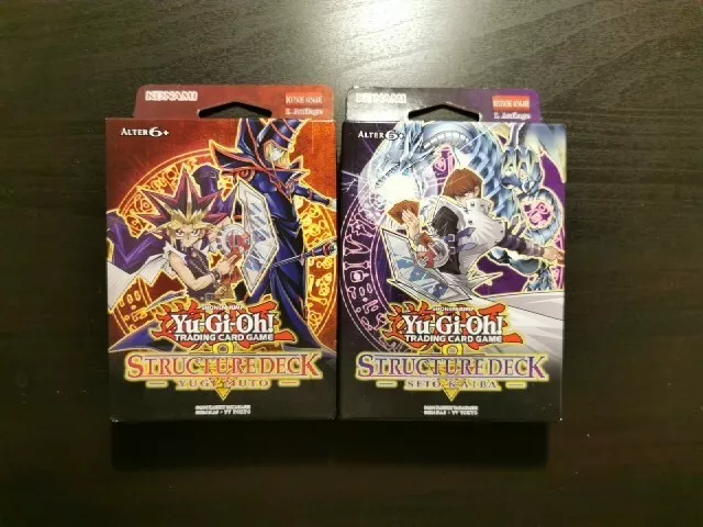 Yu-Gi-Oh! Structure Decks - Yugi Muto & Seto Kaiba 2er-Set (deutsch) 1. Auflage