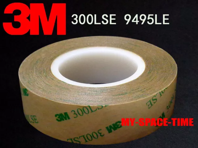 3M 300LSE 9495LE Double Sided Tape Clear Transparent 55M 180FT