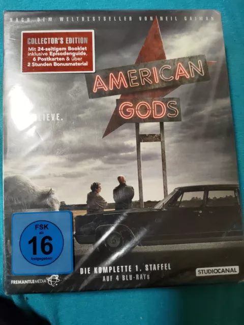 American Gods / Collector's Edition / 1. Staffel / Blu-ray (2017, Blu-ray)