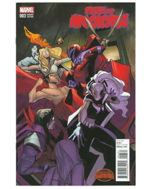 Marvel Comics Secret Wars X-Men AGE OF APOCALYPSE (2015) #3 1:25 Variant Cover