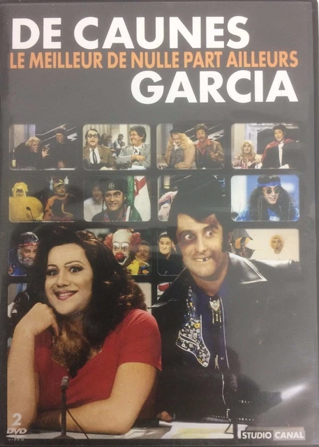 De Caunes Garcia le Meilleur de Nulle Part Ailleurs dvd