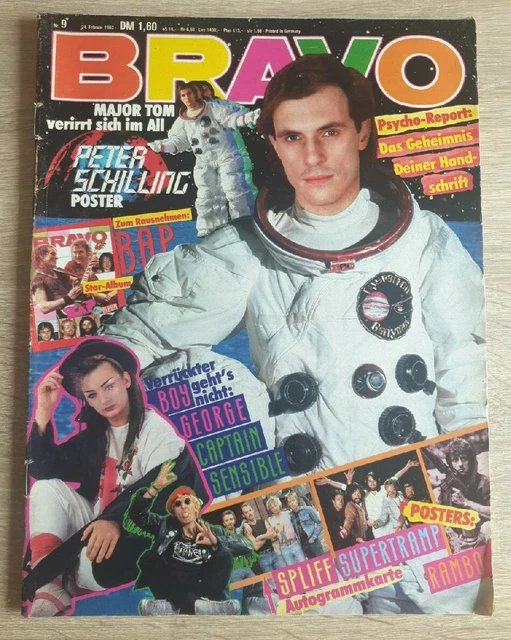 Bravo 9/1983-Peter Schilling - Nena - Boy George - Spliff - Nazareth - Komplett