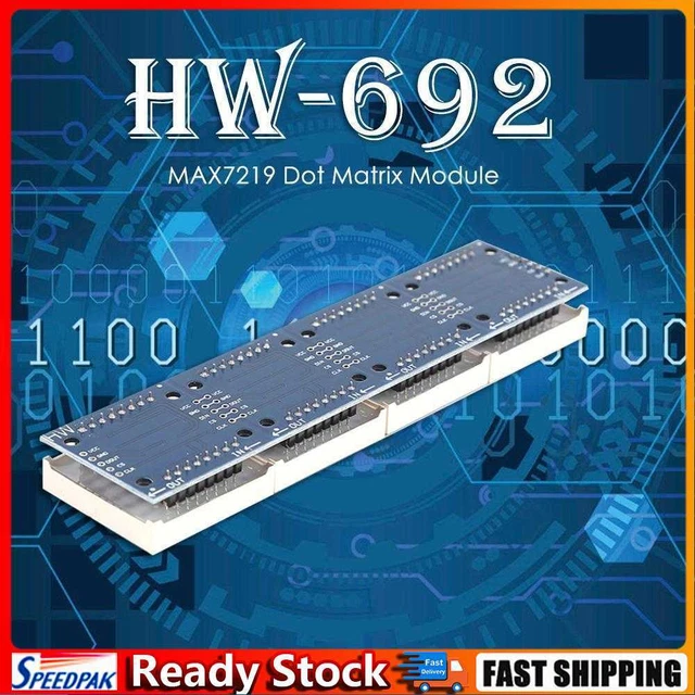 MAX7219 8X8 MODULO Matrix Punti Modulo Microcontrollore Controller ...