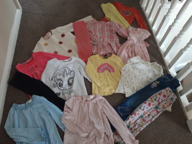 Girls 5-6yrs Spring Clothes Bundle M&S Next George 15 items Rrp £124