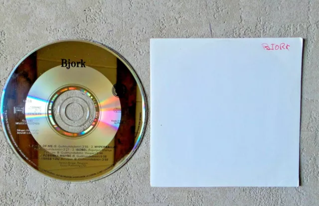 Cd Audio Musique  Int / Björk "Post" Sampler Cd Promo 5 Titres 1995  Rare "6068"