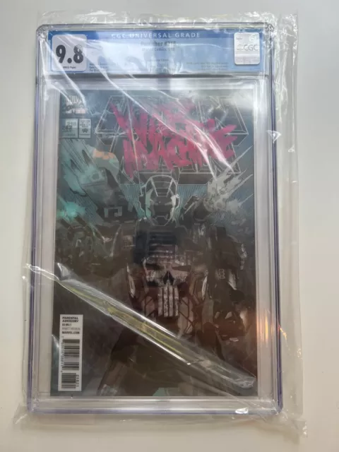 Marvel Comics | Punisher #218 CGC 9.8 LENTICULAR Variant 2018 War Machine