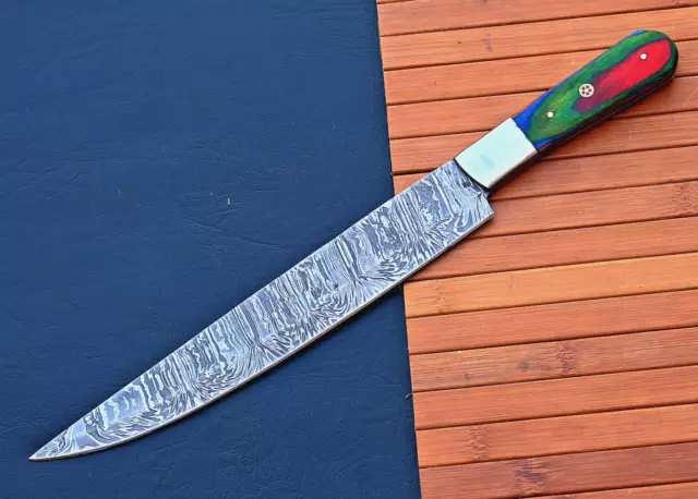 Japanese Shun Chef Knife Custom HandMade - Hand Forged Damascus Steel Blade