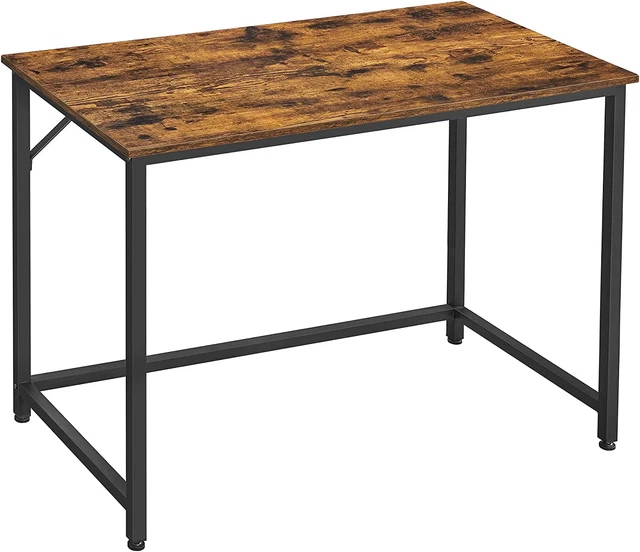 Escritorio de computadora VASAGLE, escritorio de escritura, mesa de oficina pequeña, 50 x 100 x 75 cm, hogar