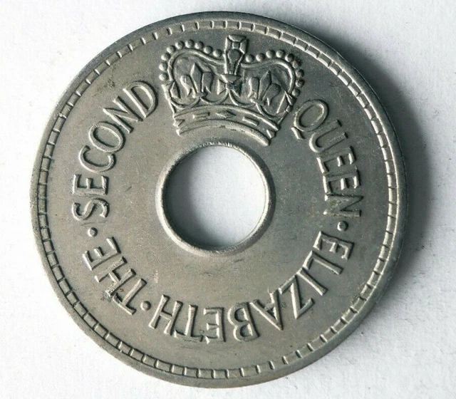 1965 FIJI PENNY - Excellent Vintage Coin - FREE SHIP - Bin #174 2