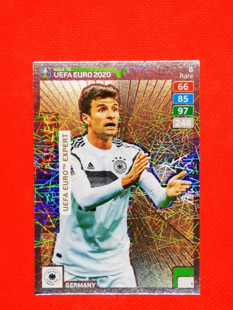 Carte Panini ADRENALYN XL road to euro 2020 THOMAS MULLER Allemagne Germany