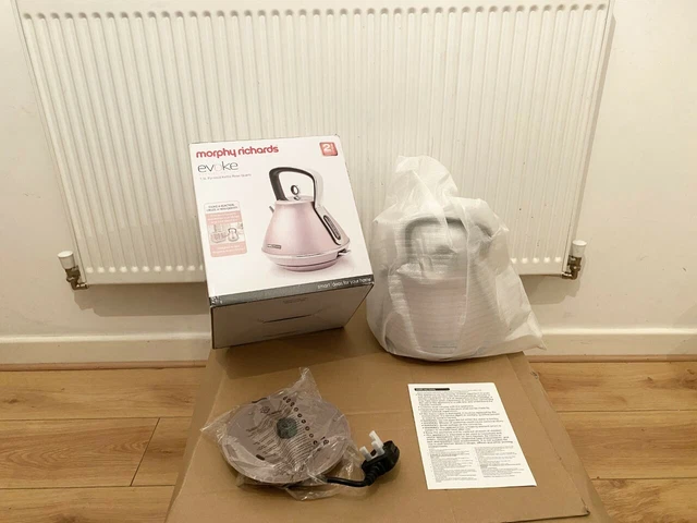 Morphy richards evoke kettle rose gold cheap