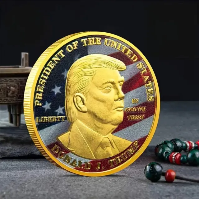 NEW US President Donald J. Trump Make America Great Again Challenge Coin
