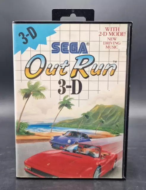 OutRun 3D Out Run - SEGA Master System MS - Complet CIB - PAL - Très Bon Etat