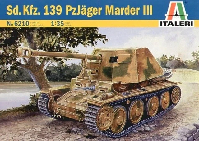 Maquette Pour Installation Marder III, 1:3 5 Italeri