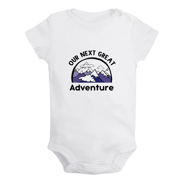Our Next Great Adventure Funny Romper tuta neonato abiti per bambini 2