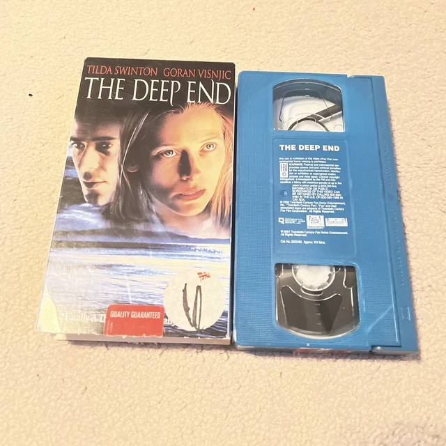 THE DEEP END VHS VCR Video Tape Movie Tida Swinton Goran Visnjic Used