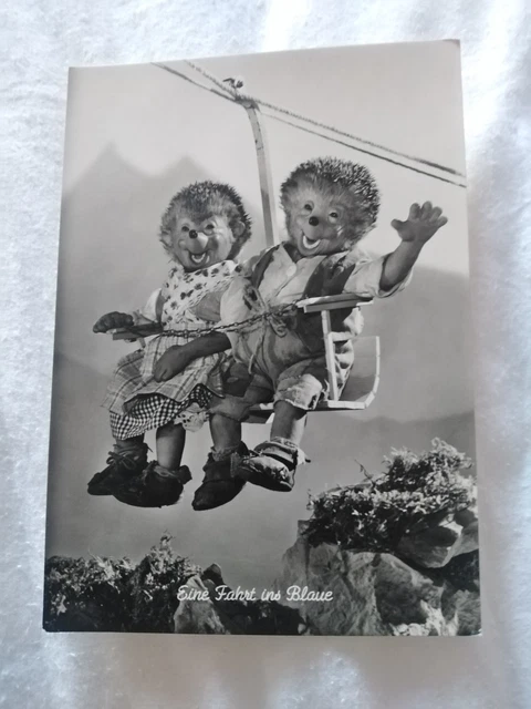Figurine Peter Figuren – Mecki Le Hérisson – Skieur, Lasso, Infirmière – 9 Cm