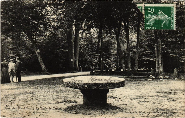 CPA L'Isle Adam Table de Cassan (1317532)