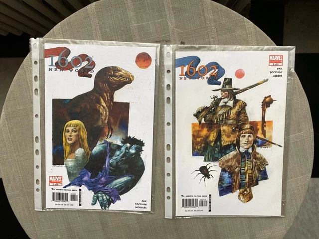 Marvel 1602: New World N°1 À 5 Run Complet 2005 Vo État Neuf / Near Mint / Mint