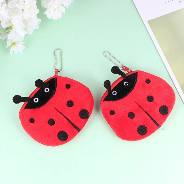 3 pz portafoglio piccolo piccolo sacchetto per chiavi peluche borsa per monete portachiavi borsa per monete donna