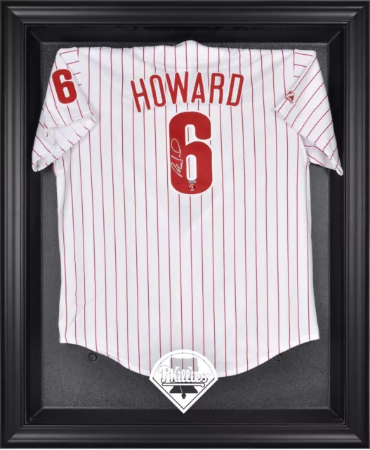 Phillies Black Framed Logo Jersey Display Case-Fanatics Authentic