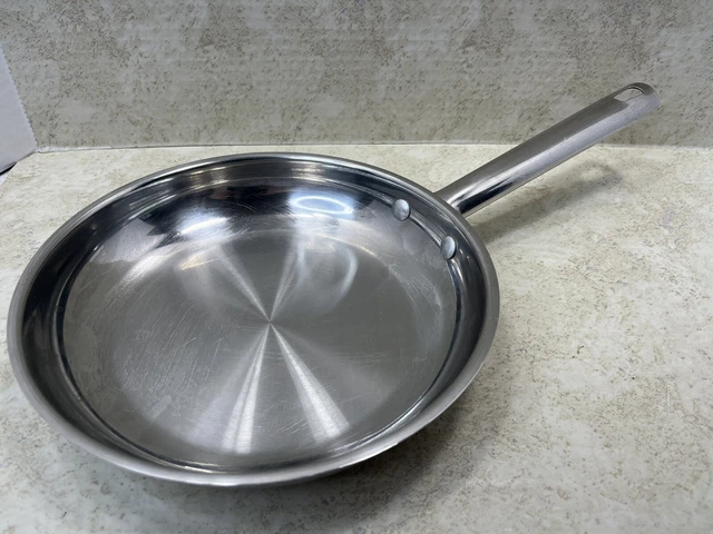 Utensilios de cocina Wolfgang Puck 10"" tortilla frita sartén salteada acero inoxidable