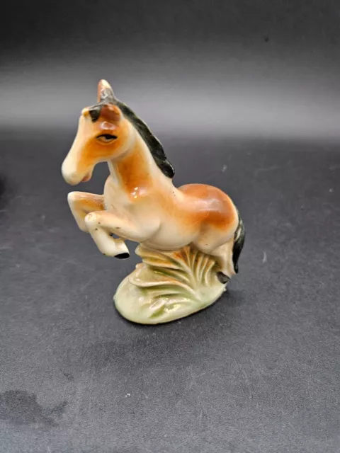 VTG. Porcelain Horse Figurine  Japan