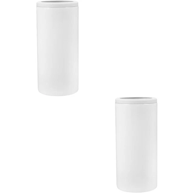 2 pz morsetti in metallo coladose freddo custodie per lattine per bevande portabottiglie